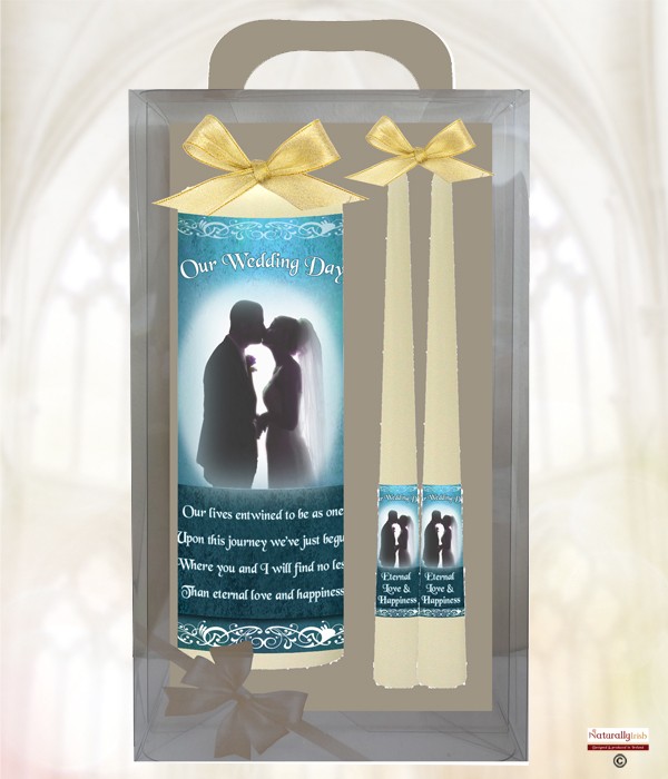 Moonlight Blue Wedding Boxed Set (Ivory/White)