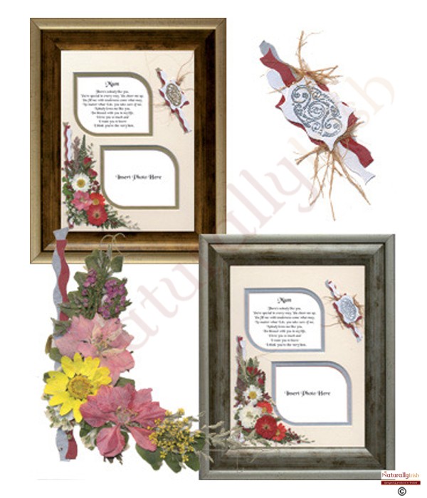 Nobody Like Mum, Flowers & Verse & Photo Forever Frame