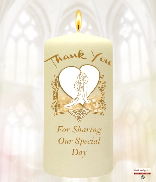 Celtic Silhouette Gold Favour