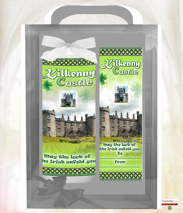 Irish Castles - Kilkenny - 6inch White Candle
