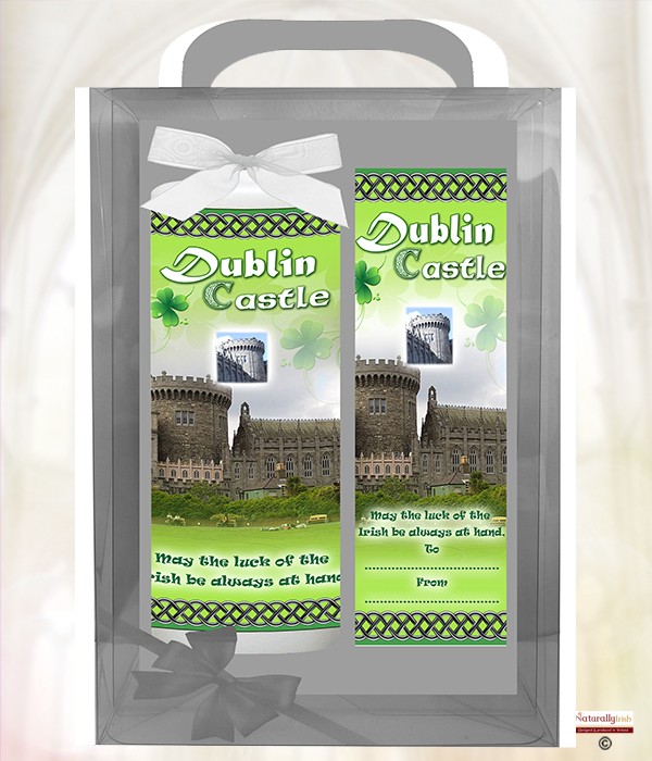 Irish Castles - Dublin - 6inch White Candle