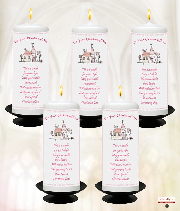 Christening Church Pink Mixed Box of 20