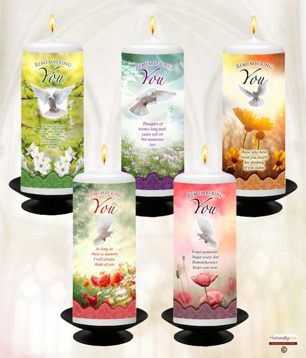 Remembrance Dove & Flower Mixed Box of 20