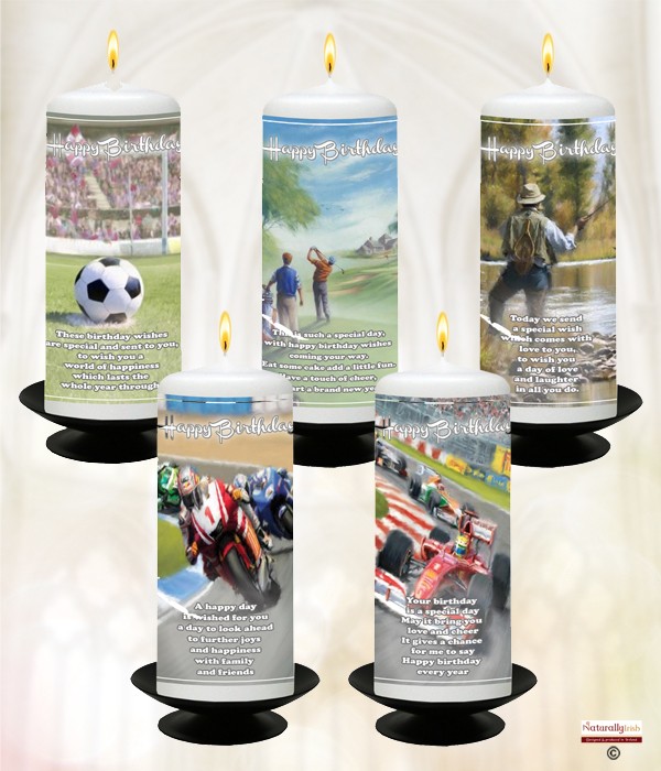 Birthday Male Sports Mixed Box of 20
