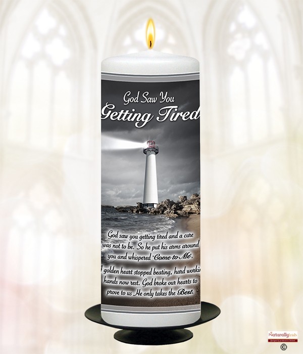 Lighthouse Remembrance Candle