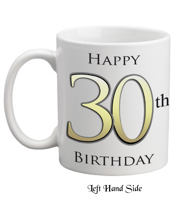 30th Birthday Delight Personalised Mug