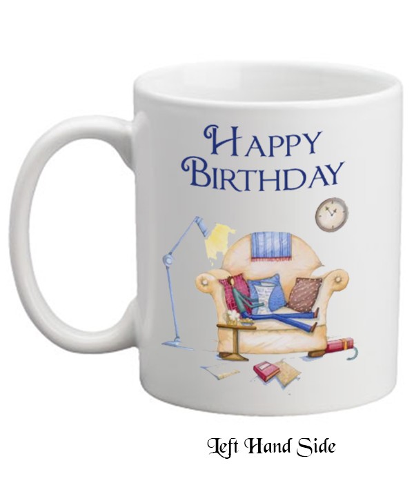 Happy Birthday Chair Mug
