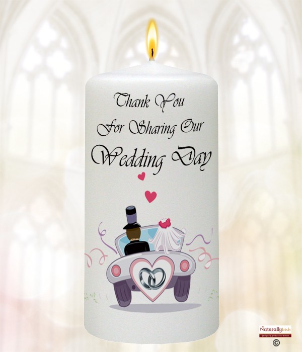 Just Married Silver Wedding Favour