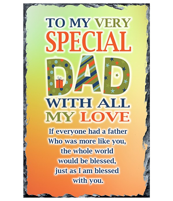 Special Dad Slate