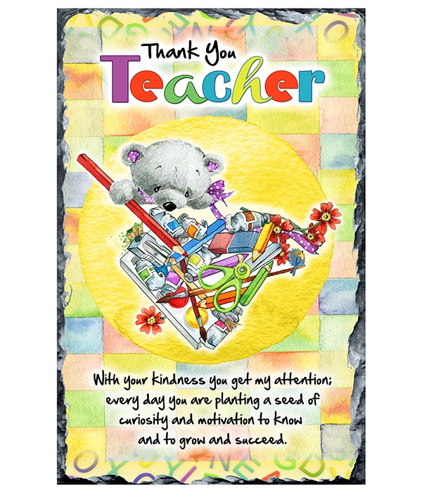 Thank You Teacher - Love Art TedSlate