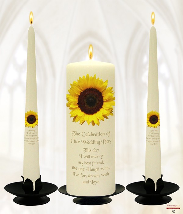 The Sunflower Gold on Ivory or White