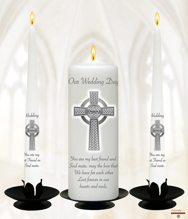 Celtic Hi-Cross Silver on Ivory or White