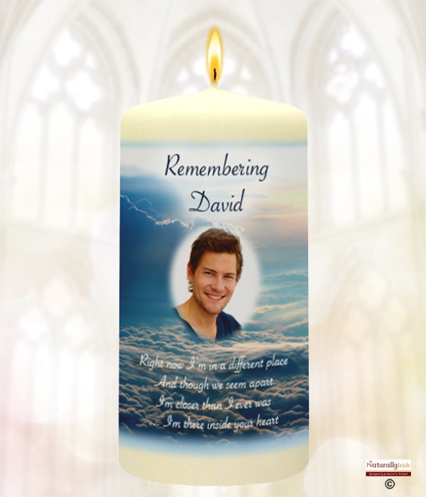 Cloud Sunset & Photo Remembrance Favour (Ivory/White)