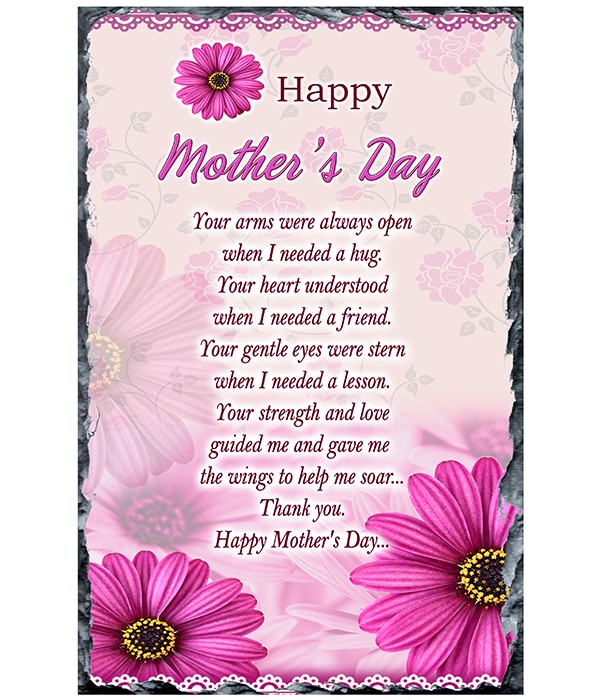 Mothers Day Pink Gerberas Slate