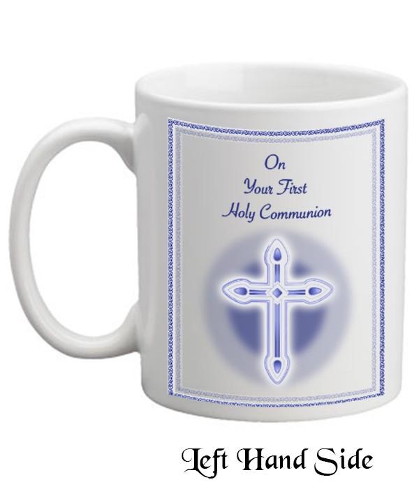 Cross and Reading Blue Communion
