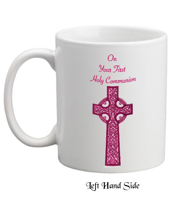 Celtic Cross Pink Communion