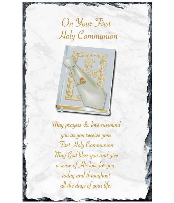 Communion Bible & Tie Slate