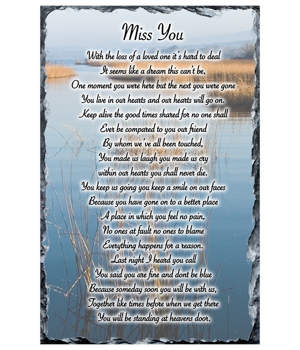 Remembrance Slate Lake