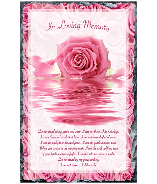 Remembrance Slate Pink Roses