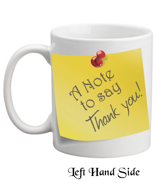 Thank You Post-it Mug