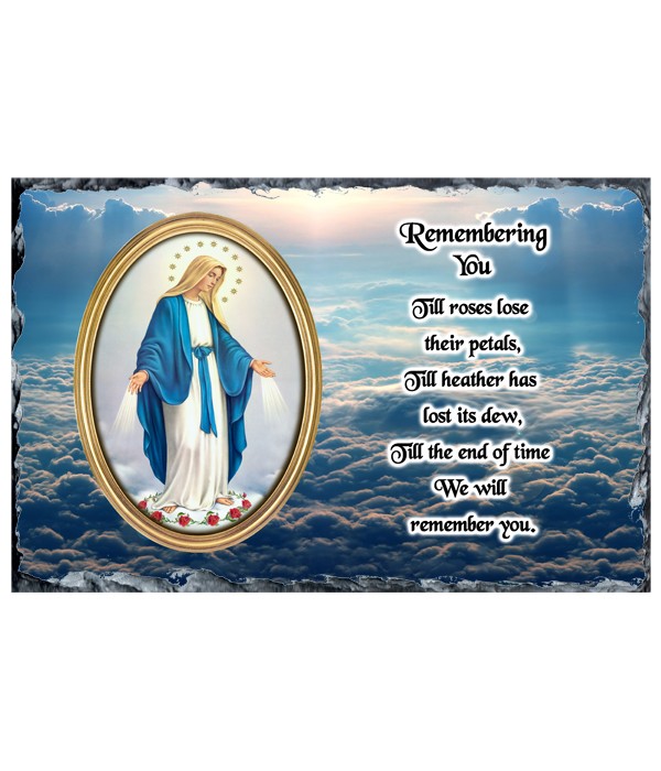 Mary of Mercy Slate