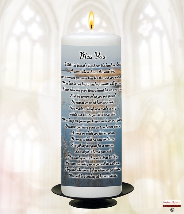Lake Remembrance Candle