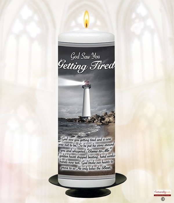 Lighthouse Remembrance Candle