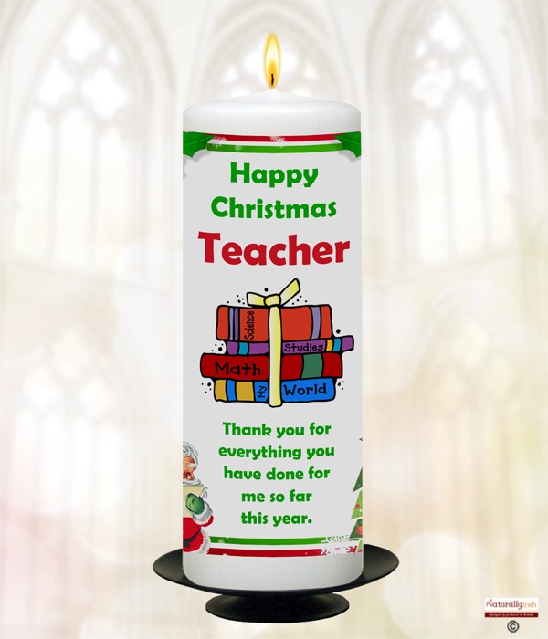 Personalised Christmas Candles For All The Family And Friends Naturally Irish