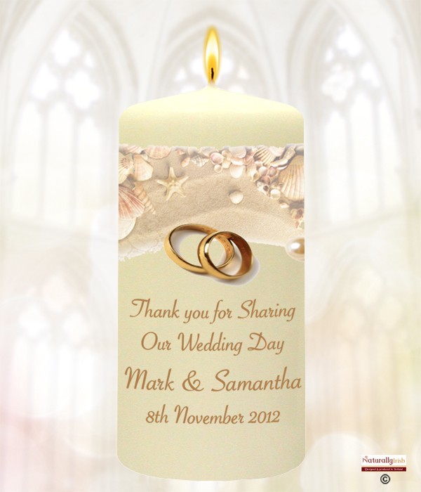 Beach & Rings Favour (Ivory)
