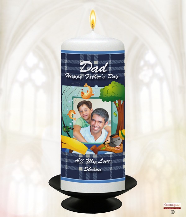 Fish & Tree & Photo Candle