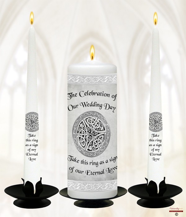 Celtic Wedding Candles