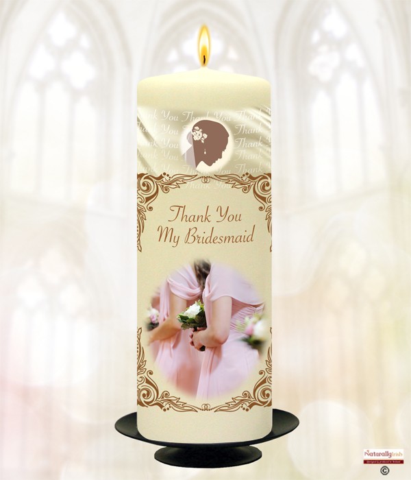 Bridesmaid Thank You Candle