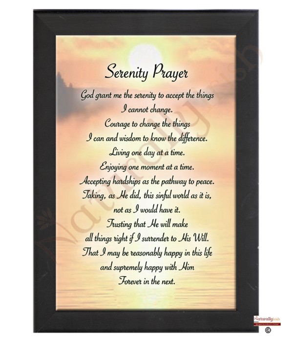 Serenity Prayer RM Frame