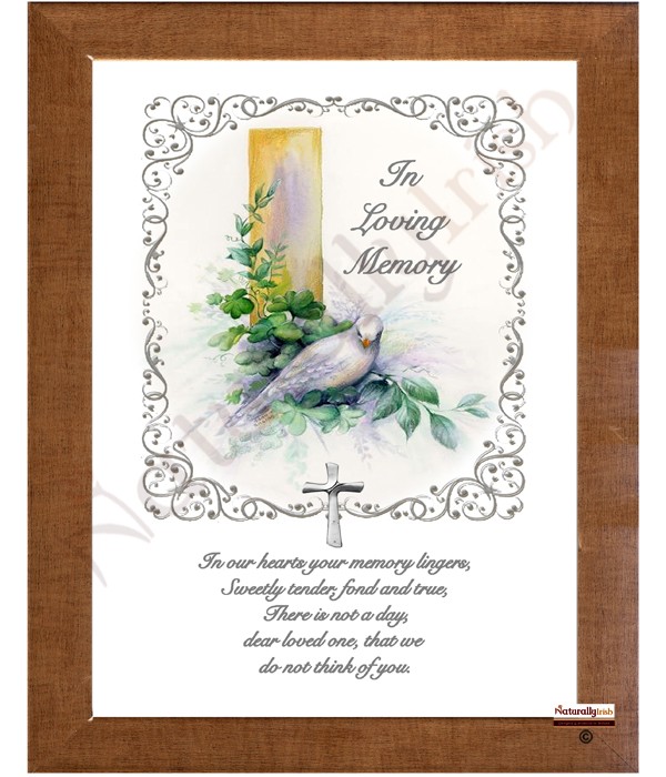 Resting Dove Remembrance RM Frame