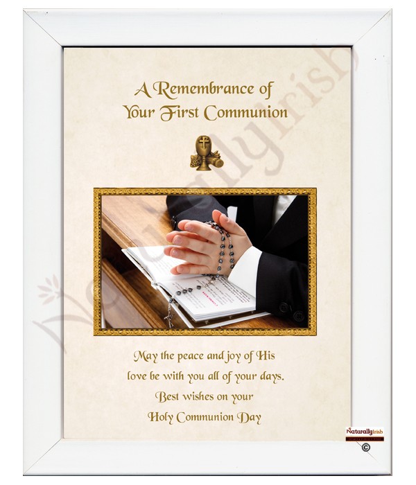 Communion Hands - Boy RM Frame